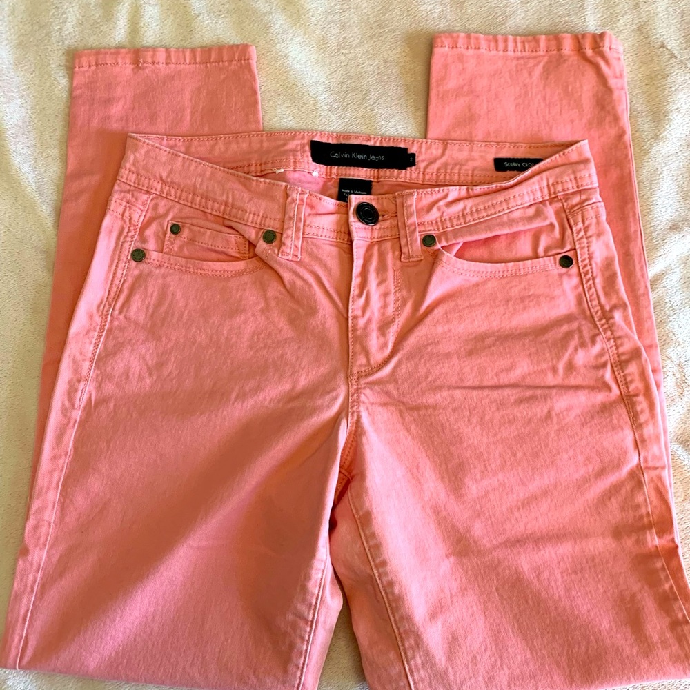 Calvin Klein Jeans size 2 skinny crop